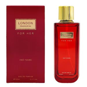 London Fragrances Eau De Parfum For Her Red Roses 100ml