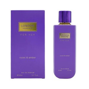 London Fragrances Eau De Parfum For Her Violet & Amber 100ml