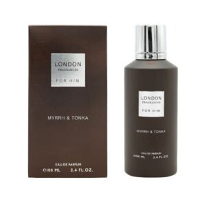 London Fragrances Eau De Parfum For Him Myrrh & Tonka 100ml