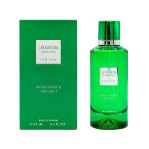 London Fragrances Eau De Parfum For Him Wood Sage & Sea Salt 100ml